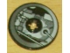 Part No: 2958pb019  Name: Technic, Disk 3 x 3 with Machinery Pattern 3 (Sticker) - Set 4504