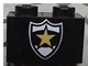 Part No: 3004pb008  Name: Brick 1 x 2 with Police Yellow Star Badge Pattern