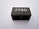 Part No: 3004pb100  Name: Brick 1 x 2 with White '7730' Pattern (Sticker) - Set 7730