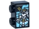 Part No: 3004pb350 Name: Brick 1 x 2 with White, Medium Azure and Gold Zane's Titan Mech and Ninjago Logogram Letter Z Pattern (Sticker) - Set 71837 Part No: 3004pb350 Name: Brick 1 x 2 with White, Medium Azure and Gold Zane's Titan Mech and Ninjago Logogram Letter Z Pattern (Sticker) - Set 71837