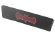 Part No: 30413pb104 Name: Panel 1 x 4 x 1 with Red Bat Batman Logo Pattern (Sticker) - Set 76188 Part No: 30413pb104 Name: Panel 1 x 4 x 1 with Red Bat Batman Logo Pattern (Sticker) - Set 76188