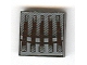 Part No: 3068pb0142  Name: Tile 2 x 2 with Grille Five Bar Black and Gray Pattern (Sticker) - Sets 7252 / 7283