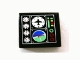 Lot ID: 39569402  Part No: 3068pb0154  Name: Tile 2 x 2 with Gauges and Airplane and Horizon Screen Pattern (Sticker) - Set 8412