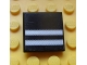 Lot ID: 350213240  Part No: 3068pb0651  Name: Tile 2 x 2 with 2 Silver Stripes Pattern (Sticker) - Set 8658