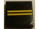 Part No: 3068pb1082  Name: Tile 2 x 2 with Two Yellow Stripes Pattern (Sticker) - Set 8135