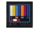 Part No: 3068pb1206  Name: Tile 2 x 2 with TV Screen with Color Bars Pattern (Sticker) - Set 70831
