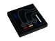 Part No: 3068pb1356  Name: Tile 2 x 2 with Gray Wires, Red, Yellow and Blue Buttons Pattern (Sticker) - Set 42096