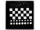 Part No: 3068pb2737  Name: Tile 2 x 2 with Chess Board, White Checkered Pattern (Sticker) - Set 76294