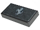 Part No: 3069pb0011  Name: Tile 1 x 2 with Ferrari Logo, Silver Horse, Horizontal Orientation Pattern (Sticker) - Set 8671