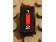 Part No: 3069pb0074  Name: Tile 1 x 2 with Red Switch '1 2' Pattern (Sticker) - Set 8880