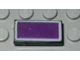 Part No: 3069pb0102  Name: Tile 1 x 2 with Purple Top Pattern