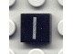 Part No: 3070pb017  Name: Tile 1 x 1 with Silver Capital Letter I Pattern