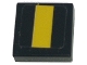 Part No: 3070pb377 Name: Tile 1 x 1 with Yellow Stripe Pattern (Sticker) - Set 42151 Part No: 3070pb377 Name: Tile 1 x 1 with Yellow Stripe Pattern (Sticker) - Set 42151