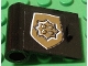 Part No: 3189pb003  Name: Door 1 x 3 x 2 Left with World City Gold Police Badge Large Pattern (Sticker) - Set 7034
