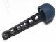 Part No: 32133ac03  Name: Projectile Arrow, Liftarm Shaft with Solid Dark Blue Rubber End
