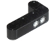 Part No: 32140pb11  Name: Technic, Liftarm, Modified Bent Thick L-Shape 2 x 4 with Headlights Pattern (Sticker) - Set 42025