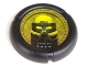 Lot ID: 411638101  Part No: 32171pb004  Name: Throwing Disk with Bionicle Bamboo Kaukau Mask Pattern
