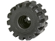 Part No: 32193  Name: Wheel Full Rubber Flat with Axle Hole