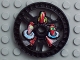 Part No: 32350pb01  Name: Technic, Disk 5 x 5 with Twin Saw RoboRider Talisman Wheel Pattern