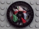 Part No: 32352pb01  Name: Technic, Disk 5 x 5 with Fuel RoboRider Talisman Wheel Pattern