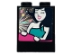 Part No: 3245cpb127  Name: Brick 1 x 2 x 2 with Inside Stud Holder with Girl on a Roller Coaster Pattern (Sticker) - Set 41375
