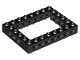 Lot ID: 116791371  Part No: 32532  Name: Technic, Brick 6 x 8 Open Center