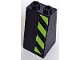 Part No: 3684apb020R Name: Slope 75 2 x 2 x 3 - Hollow Studs with Black and Lime Danger Stripes Pattern Model Right Side (Sticker) - Set 7709 Part No: 3684apb020R Name: Slope 75 2 x 2 x 3 - Hollow Studs with Black and Lime Danger Stripes Pattern Model Right Side (Sticker) - Set 7709
