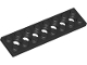 Part No: 3738  Name: Technic, Plate 2 x 8 with 7 Holes