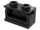 Lego part: Hinge Brick 1 x 2 with (Same Color) Top Plate (3937 / 3938)