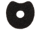 Part No: 39523  Name: Minifigure Neck Collar, Cloth, Fur Effect