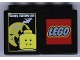 Lot ID: 294657925  Part No: 4066pb263  Name: Duplo, Brick 1 x 2 x 2 with Halloween 2005 Happy Halloween and Vampire Pattern