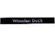 Part No: 4162pb274  Name: Tile 1 x 8 with 'Wooden Duck' Pattern