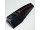 Part No: 41747pb088  Name: Wedge 6 x 2 Right with Red Line and Triangle Pattern (Sticker) - Set 70917