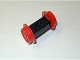 Part No: 4180c05  Name: Brick, Modified 2 x 4 with Red Wheels, Train Spoked Large (29mm D.) and Red Pins (4180 / wheel4 / 2344)