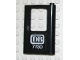 Part No: 4182pb019  Name: Door 1 x 4 x 5 Train Right, Thin Support at Bottom with White 'DB 7730' Pattern (Sticker) - Set 7730