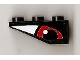 Part No: 4287pb001R  Name: Slope, Inverted 33 3 x 1 with Red Eye Right Pattern (Sticker) - Set 8277