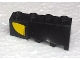 Part No: 43721pb02  Name: Wedge 4 x 2 Sloped Left with Yellow Curve Pattern (Sticker) - Set 8161