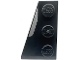 Lot ID: 367605629  Part No: 43723pb04  Name: Wedge, Plate 3 x 2 Left with Silver Stripe Pattern