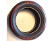 Lego part: Tire 81.6mm D. x 44mm Smooth with Red 'PIRELLI', 'P ZERO' and Arcs Pattern