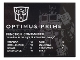 Part No: 4515pb070  Name: Slope 10 6 x 8 with Optimus Prime Pattern (Sticker) - Set 10302