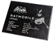 Lot ID: 400392141  Part No: 4515pb076  Name: Slope 10 6 x 8 with Batman Logo and 'BATMOBILE (1966)' Pattern (Sticker) - Set 76188