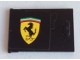Part No: 4533pb026L  Name: Container, Cupboard 2 x 3 x 2 Door with Ferrari Logo Pattern Left (Sticker) - Set 8144