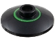 Part No: 4740pb039  Name: Dish 2 x 2 Inverted (Radar) with Bright Green Ring Pattern