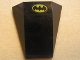 Part No: 47753pb015  Name: Wedge 4 x 4 No Studs with Batman Logo Pattern (Sticker) - Set 7780