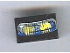 Part No: 4865pb020  Name: Panel 1 x 2 x 1 with Motorcycle Headlights Pattern (Sticker) - Set 8251