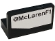 Part No: 4865pb070R  Name: Panel 1 x 2 x 1 with '@McLarenF1' Pattern Model Right Side (Sticker) - Set 75911