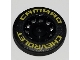 Part No: 49098pb01  Name: Wheel Cover 10 Spoke Recessed with Yellow 'CHEVROLET CAMARO' Pattern