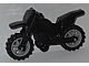 Lot ID: 68354299  Part No: 50860c02  Name: Motorcycle Dirt Bike with Black Chassis (Undetermined Fairing Mounts) and Light Bluish Gray Wheels