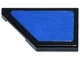 Part No: 5091pb014  Name: Tile, Modified 1 x 2 Wedge Left with Blue Panel Pattern (Sticker) - Set 77249