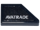 Part No: 5091pb019  Name: Tile, Modified 1 x 2 Wedge Left with White 'AVATRADE' Logo Pattern (Sticker) - Set 76925